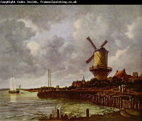 Jacob van Ruisdael Tower Mill at Wijk bij Duurstede, Netherlands,
